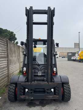 Used Forklift Truck LINDE H40D-02 DIESEL VIERRADFRONTSTAPLER (13059586) backdrop