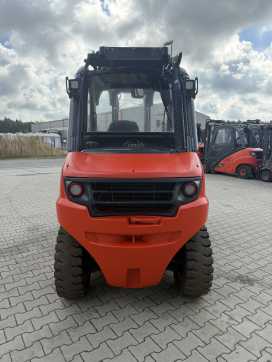 Used Forklift Truck LINDE H40D-02 DIESEL VIERRADFRONTSTAPLER (13063972)