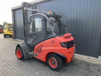 Used Forklift Truck LINDE H40D-02 DIESEL VIERRADFRONTSTAPLER (13074854)