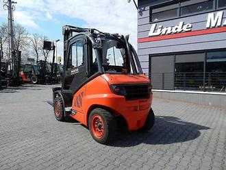 Used Forklift Truck LINDE H40D-02 Stabau sideshift fork positioner DIESEL VIERRADFRONTSTAPLER (12999459)