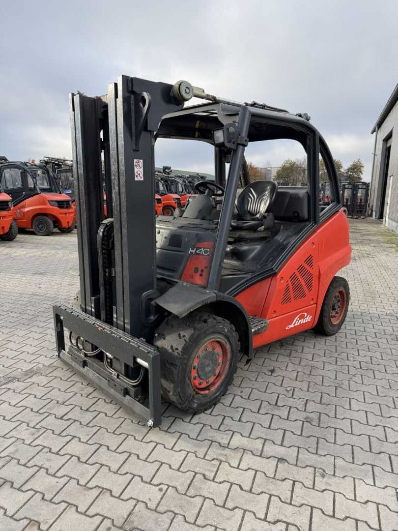 Used Forklift Truck LINDE H40D Containerfähig DIESEL VIERRADFRONTSTAPLER (13000909)