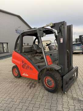 Used Forklift Truck LINDE H40D Containerfähig DIESEL VIERRADFRONTSTAPLER (13000909)