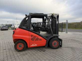 Used Forklift Truck LINDE H40D Containerfähig DIESEL VIERRADFRONTSTAPLER (13000909)