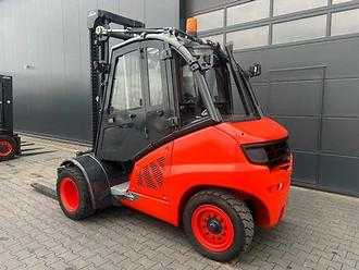 Used Forklift Truck LINDE H40D DIESEL VIERRADFRONTSTAPLER (13069670)