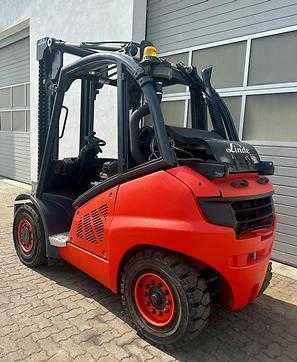 Used Forklift Truck LINDE H40T-02 394 GAS VIERRADFRONTSTAPLER (12897347)