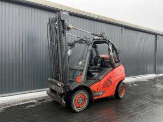 Used Forklift Truck LINDE H40T-02 GAS VIERRADFRONTSTAPLER (12996741) backdrop