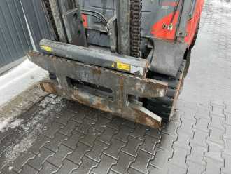 Used Forklift Truck LINDE H40T-02 GAS VIERRADFRONTSTAPLER (12996741)