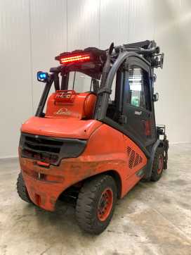 Used Forklift Truck LINDE H40T GAS VIERRADFRONTSTAPLER (13066167)