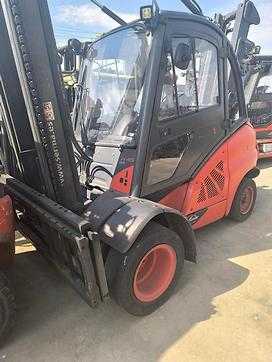 Used Forklift Truck LINDE H45 D DIESEL VIERRADFRONTSTAPLER (13073749)