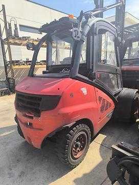 Used Forklift Truck LINDE H45 D DIESEL VIERRADFRONTSTAPLER (13073749)