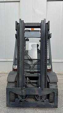Used Forklift Truck LINDE H45D-01 DIESEL VIERRADFRONTSTAPLER (13026581)