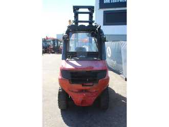 Used Forklift Truck LINDE H45D-01 DIESEL VIERRADFRONTSTAPLER (13041390)
