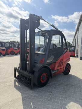 Used Forklift Truck LINDE H45D-01 DIESEL VIERRADFRONTSTAPLER (13067507) backdrop