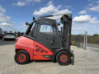 Used Forklift Truck LINDE H45D-01 DIESEL VIERRADFRONTSTAPLER (13067507)