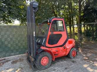 Used Forklift Truck LINDE H45D-05 DIESEL VIERRADFRONTSTAPLER (13064029) backdrop