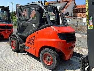 Used Forklift Truck LINDE H45D DIESEL VIERRADFRONTSTAPLER (12795656)