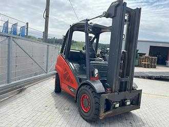 Used Forklift Truck LINDE H45D DIESEL VIERRADFRONTSTAPLER (12973750)
