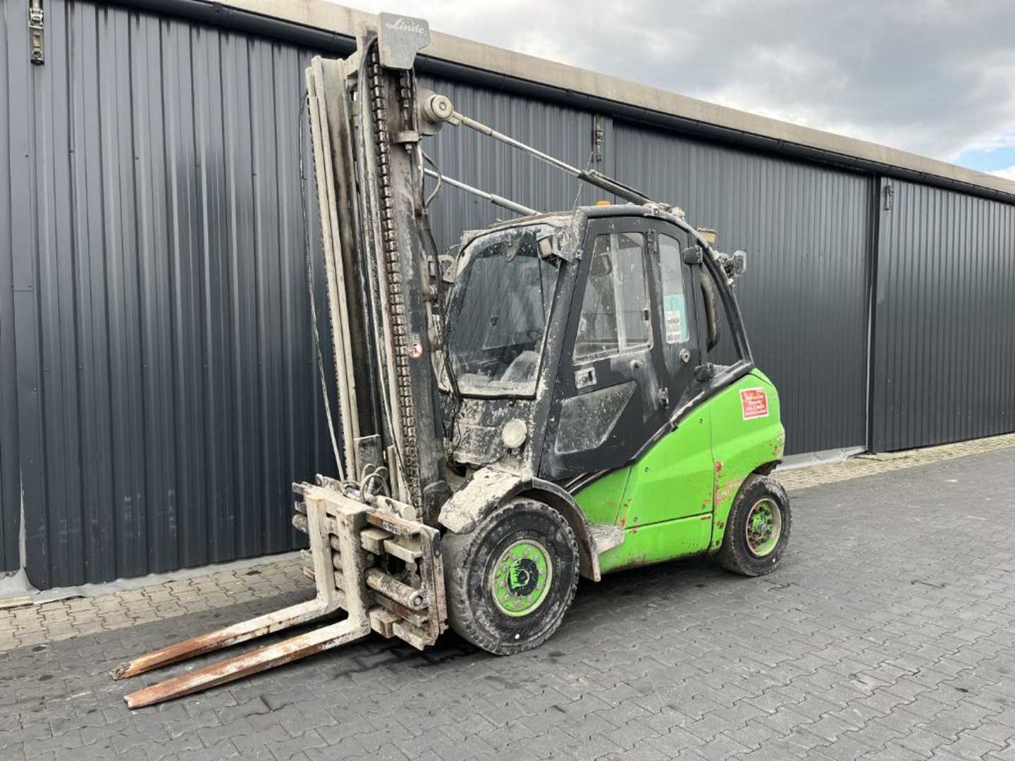 Used Forklift Truck LINDE H45D DIESEL VIERRADFRONTSTAPLER (13066289)