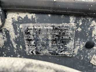 Used Forklift Truck LINDE H45D DIESEL VIERRADFRONTSTAPLER (13066289)
