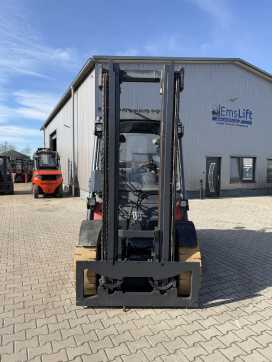 Used Forklift Truck LINDE H45T-02 GAS VIERRADFRONTSTAPLER (13026079)