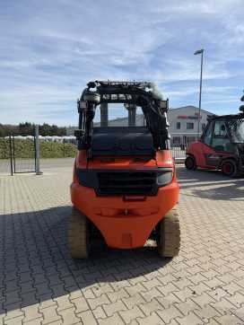 Used Forklift Truck LINDE H45T-02 GAS VIERRADFRONTSTAPLER (13026079)