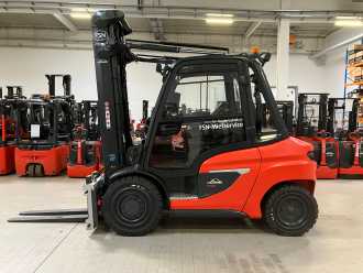 Used Forklift Truck LINDE H50/600 5,0T (EU5) DIESEL VIERRADFRONTSTAPLER (13033853)