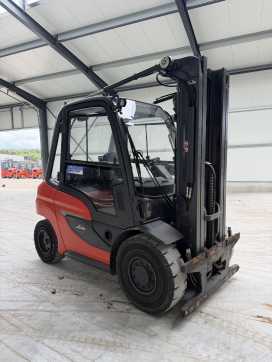 Used Forklift Truck LINDE H50D-01/1204 DIESEL VIERRADFRONTSTAPLER (13058416)