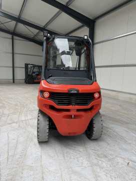 Used Forklift Truck LINDE H50D-01/1204 DIESEL VIERRADFRONTSTAPLER (13058416)