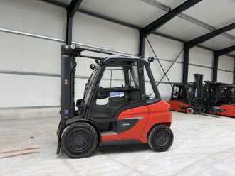 Used Forklift Truck LINDE H50D-01/1204 DIESEL VIERRADFRONTSTAPLER (13058416)