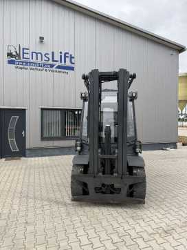 Used Forklift Truck LINDE H50D-01/1204 DIESEL VIERRADFRONTSTAPLER (13058417)
