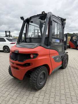 Used Forklift Truck LINDE H50D-01/1204 DIESEL VIERRADFRONTSTAPLER (13058417)