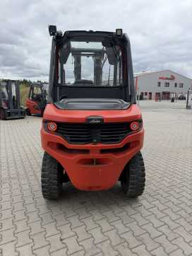 Used Forklift Truck LINDE H50D-01/1204 DIESEL VIERRADFRONTSTAPLER (13058417)