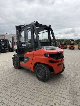 Used Forklift Truck LINDE H50D-01/1204 DIESEL VIERRADFRONTSTAPLER (13058417)