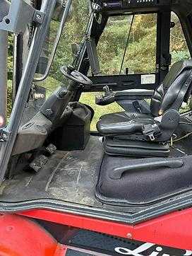 Used Forklift Truck LINDE H50D-01 DIESEL VIERRADFRONTSTAPLER (12917254)