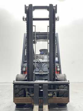 Used Forklift Truck LINDE H50D-02-394 DIESEL VIERRADFRONTSTAPLER (13067833)