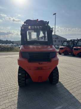 Used Forklift Truck LINDE H50D-02/600 DIESEL VIERRADFRONTSTAPLER (12970307)