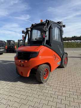 Used Forklift Truck LINDE H50D-02/600 DIESEL VIERRADFRONTSTAPLER (13026082)