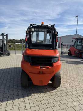 Used Forklift Truck LINDE H50D-02/600 DIESEL VIERRADFRONTSTAPLER (13026082)
