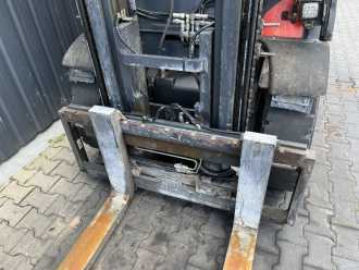 Used Forklift Truck LINDE H50D-02/600 DIESEL VIERRADFRONTSTAPLER (13051001)