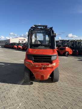 Used Forklift Truck LINDE H50D-02/600 DIESEL VIERRADFRONTSTAPLER (13072451)