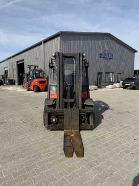 Used Forklift Truck LINDE H50D-02 Containerfähig DIESEL VIERRADFRONTSTAPLER (13067508)