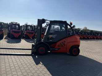 Used Forklift Truck LINDE H50D-02 Containerfähig DIESEL VIERRADFRONTSTAPLER (13074418)
