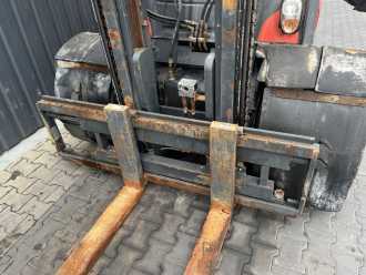Used Forklift Truck LINDE H50D-02 DIESEL VIERRADFRONTSTAPLER (13045004)