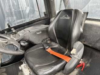 Used Forklift Truck LINDE H50D-02 DIESEL VIERRADFRONTSTAPLER (13057755)