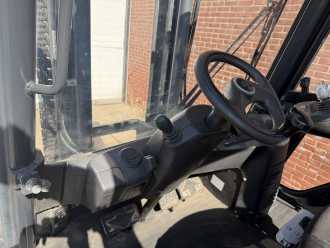 Used Forklift Truck LINDE H50D-02 DIESEL VIERRADFRONTSTAPLER (13067545)