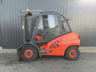 Used Forklift Truck LINDE H50D-02 DIESEL VIERRADFRONTSTAPLER (13069419)