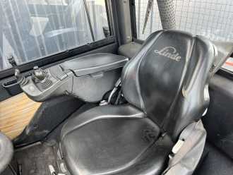 Used Forklift Truck LINDE H50D-02 DIESEL VIERRADFRONTSTAPLER (13069419)