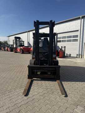 Used Forklift Truck LINDE H50D-02 DIESEL VIERRADFRONTSTAPLER (13072454)