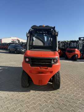 Used Forklift Truck LINDE H50D-02 DIESEL VIERRADFRONTSTAPLER (13072454)