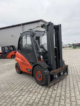 Used Forklift Truck LINDE H50D-02 DIESEL VIERRADFRONTSTAPLER (13075630)